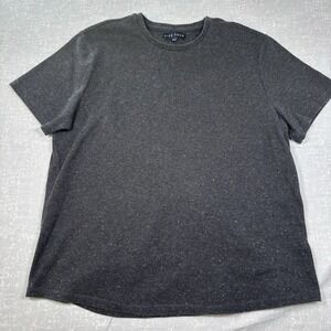 Five Four Men's 2XL Charcoal Gray Speckled Soft Crew Neck Short Sleeve T Shirt